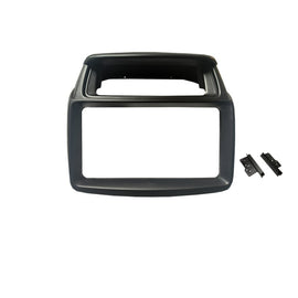 Double 2 Din FAMITSUBISHITRITON201420157 Facia Kit Fascia Dash Plate Panel For Mitsubishi Triton 2014-2015 MN Piano Black