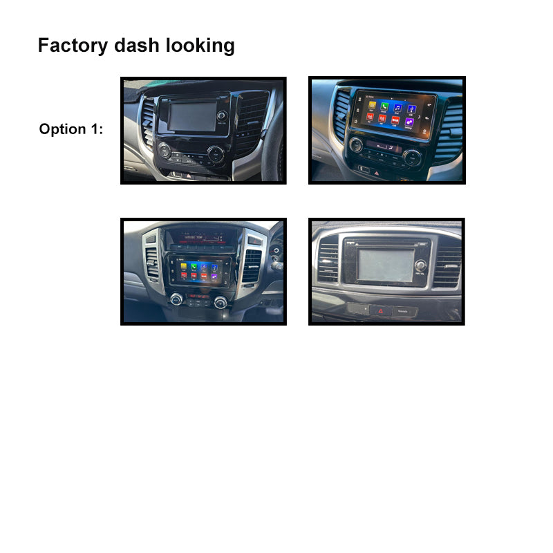 9 Inch Facia FAMITSUBISHIUNIVERSAL9 Fascia Dash Plate Panel For Mitsubishi Universal