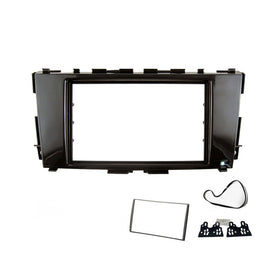 Double 2 DIN FANISSANALTIMA2012ON7 FACIA KIT Panel Fascia Dash Plate For Nissan Teana Altima 2012+