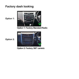 10 Inch Facia FANISSANALTIMA2013201610 Fascia Dash Plate Panel For Nissan Altima 2013-2016