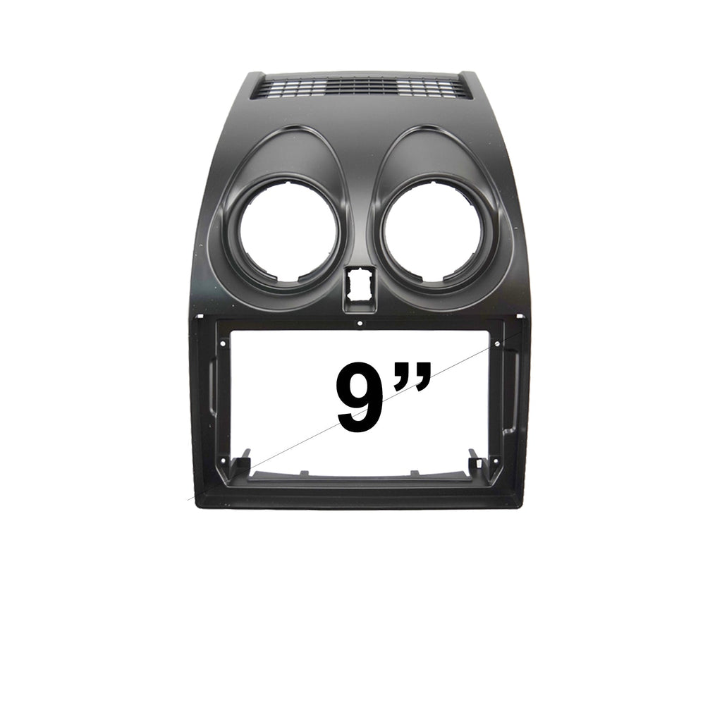 9 Inch Facia FANISSANDUALIS200720139 Fascia Dash Plate Panel For Nissan Dualis 2007-2013
