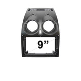 9 Inch Facia FANISSANDUALIS200720139 Fascia Dash Plate Panel For Nissan Dualis 2007-2013