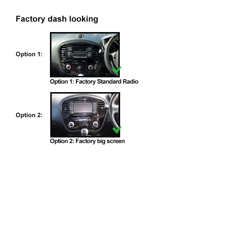 9 Inch Facia FANISSANJUKE201020199 Fascia Dash Plate Panel For Nissan Juke 2010-2019