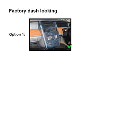 9 Inch Facia & HARNESS F9NS33 Fascia Dash Plate Panel For Nissan Maxima 2004-2008