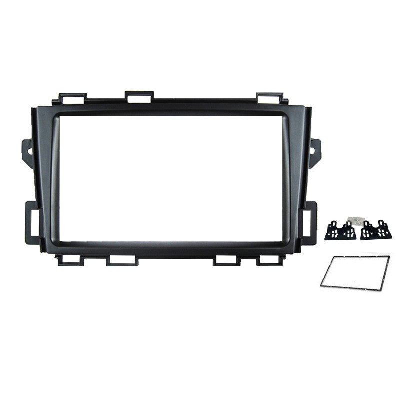 Double 2 DIN FANISSANMURANO2009ON7 FACIA KIT Panel Fascia Dash Plate For Nissan Murano Z51 2009+