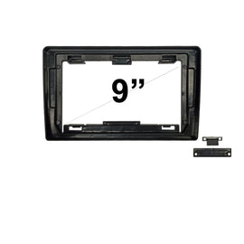 9 Inch Facia F9NS6 Fascia Dash Plate Panel For Nissan Navara D40 RX 2007-2015 Navara D40 ST 2007-2010