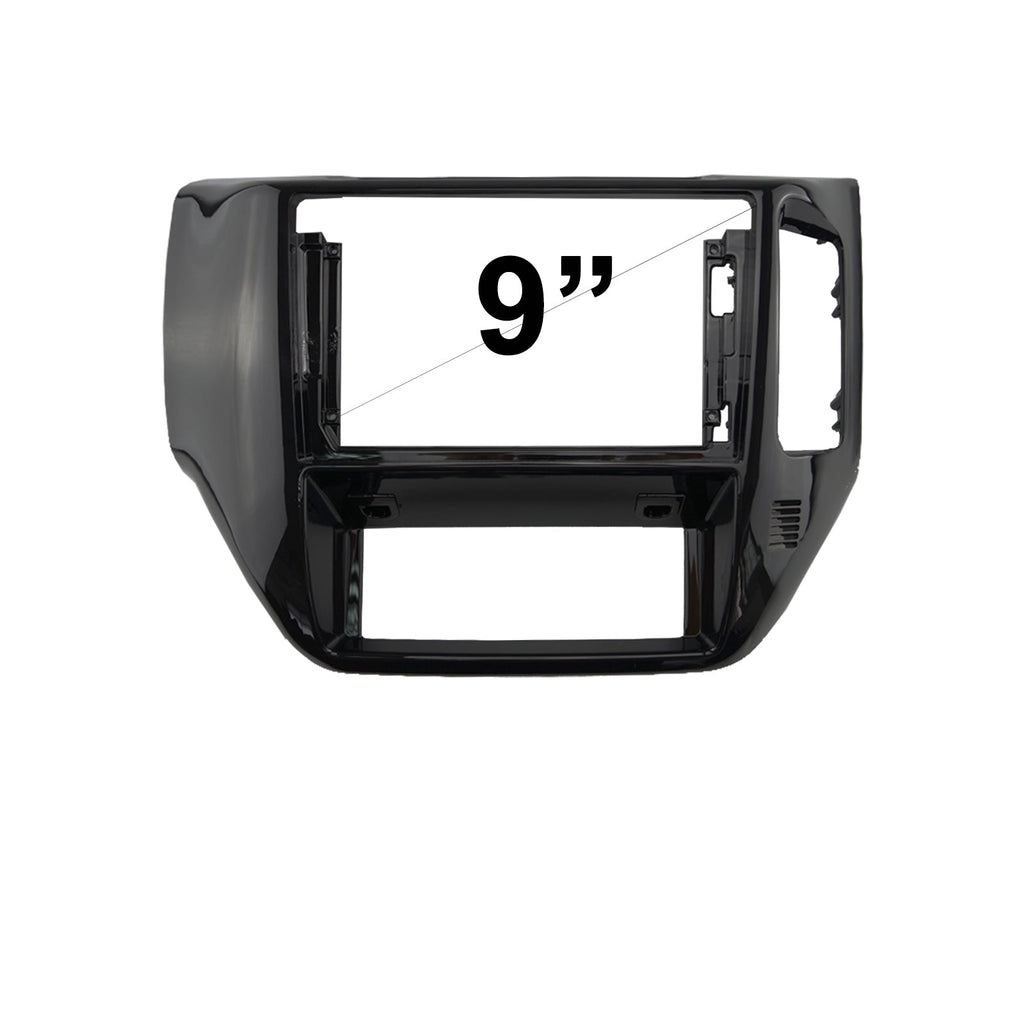 9 Inch Facia FANISSANPATROLGU2010ON9 Fascia Dash Plate Panel For Nissan Patrol GU 2010+