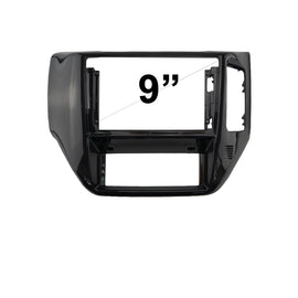 9 Inch Facia F9NS28 Fascia Dash Plate Panel For Nissan Patrol GU 2010+