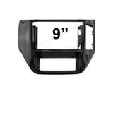 9 Inch Facia FANISSANPATROLGU2010ON9 Fascia Dash Plate Panel For Nissan Patrol GU 2010+