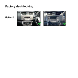 10 Inch Facia FANISSANPULSAR2012201610 Fascia Dash Plate Panel For Nissan Pulsar 2012-2016