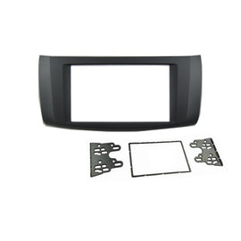 Double 2 DIN FANISSANPULSAR2013ON7 FACIA KIT Panel Fascia Dash Plate For Nissan Pulsar 2013+ B17 C12