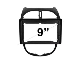 9 Inch Facia FAPEUGEOT206200220079 Fascia Dash Plate Panel For Peugeot 206 2002-2007