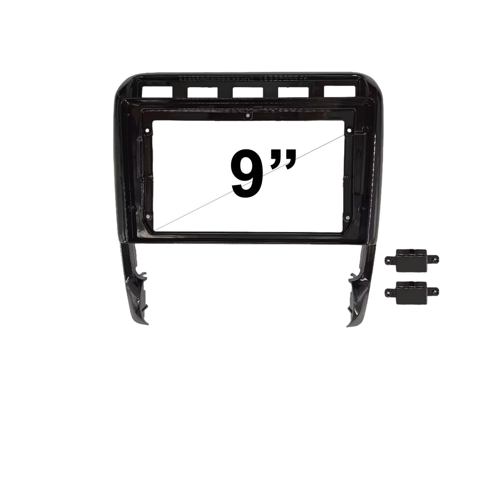 9 Inch Facia FAPORSCHECAYENNE200220109 Fascia Dash Plate Panel For Porsche Cayenne 2002-2010