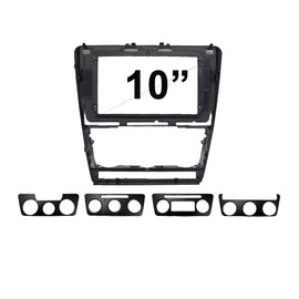 10 Inch Facia FASKODAOCTAVIA2007201310 Fascia Dash Plate Panel For Skoda Octavia 2007-2013