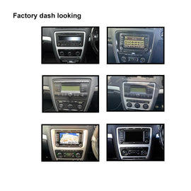 10 Inch Facia FASKODAOCTAVIA2007201310 Fascia Dash Plate Panel For Skoda Octavia 2007-2013