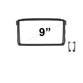 9 Inch Facia FASMART200720109 Fascia Dash Plate Panel For Smart Fortwo 2007-2010