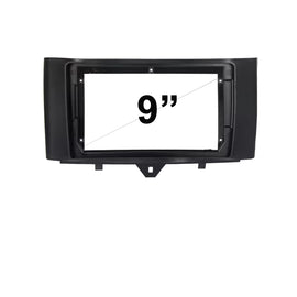9 Inch Facia FASMARTFORTWO201020149 Fascia Dash Plate Panel For Smart Fortwo 2010-2014