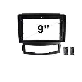 9 Inch Facia FASSANGYONGKORANDO201020139 Fascia Dash Plate Panel For Ssangyong Korando 2010-2013