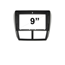 9 Inch Facia FASUBARUFORESTER200820129 Fascia Dash Plate Panel For Subaru Forester Impreza WRX 2007-2014