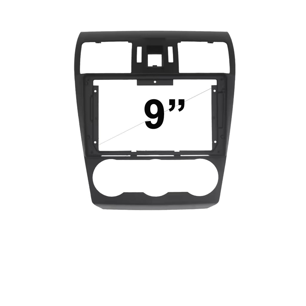 9 Inch Facia FASUBARUFORESTER201320149 Fascia Dash Plate Panel For Subaru Forester Impreza XV 2012-2015