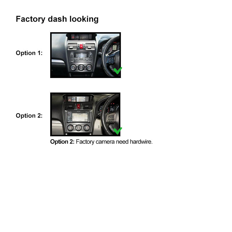 9 Inch Facia FASUBARUFORESTER201320149 Fascia Dash Plate Panel For Subaru Forester Impreza XV 2012-2015