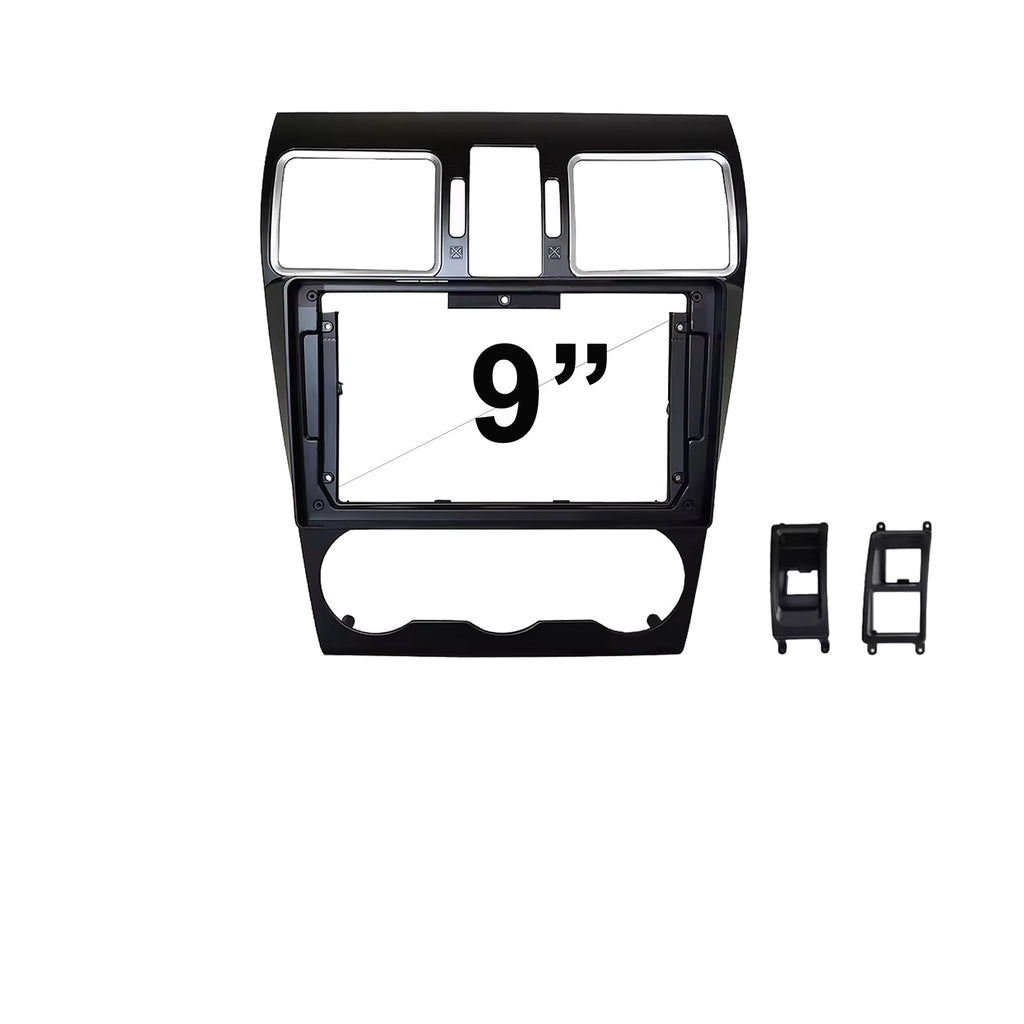 9 Inch Facia FASUBARUFORESTER201520189 Fascia Dash Plate Panel For Subaru Forester Impreza XV 2015-2017