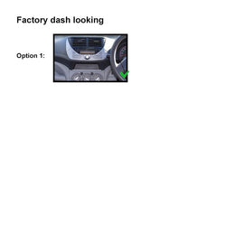 9 Inch Facia FASUZUKIALTO200920149 Fascia Dash Plate Panel For Suzuki Alto 2009-2014