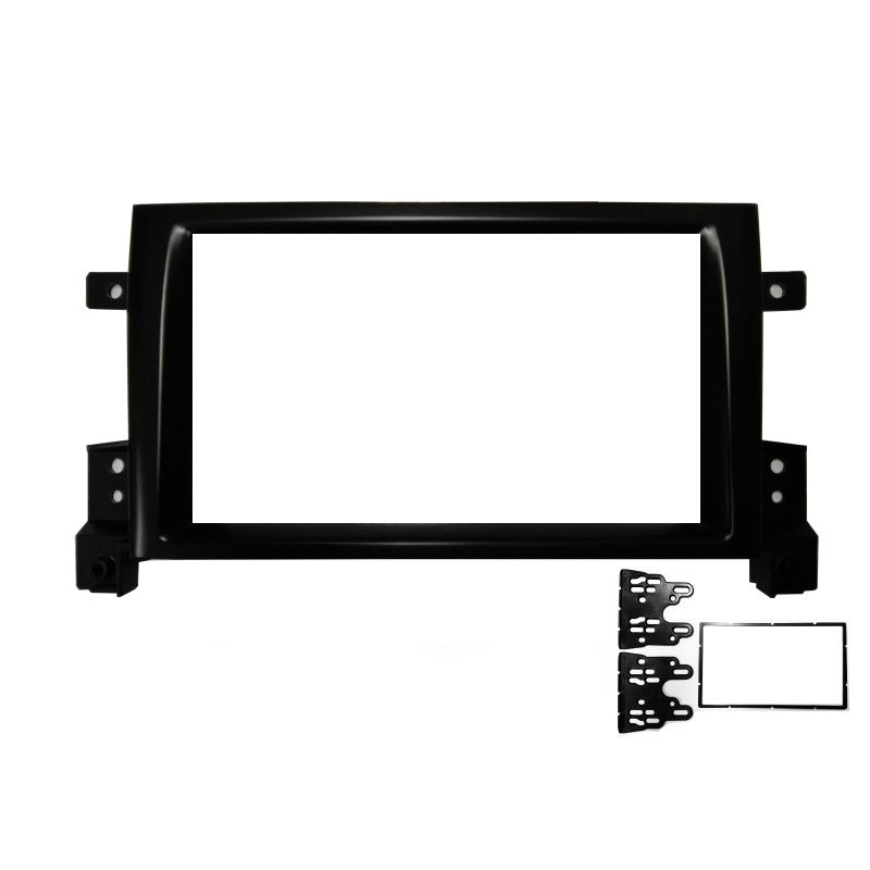 Double 2 DIN FASUZUKIGRANDVITARA200520137 Facia Kit Fascia Panel Plate Dash For Suzuki Grand Vitara 2005-2013