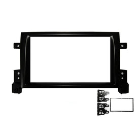Double 2 DIN FASUZUKIGRANDVITARA200520137 Facia Kit Fascia Panel Plate Dash For Suzuki Grand Vitara 2005-2013