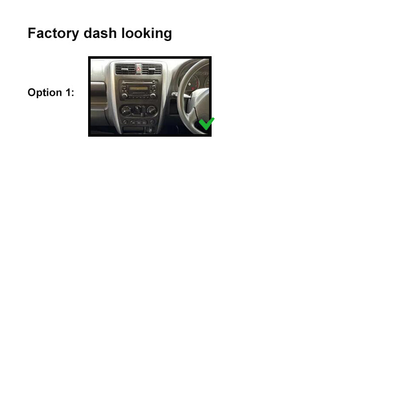 9 Inch Facia FASUZUKIJIMNY200520189 Fascia Dash Plate Panel For Suzuki Jimny 2005-2018