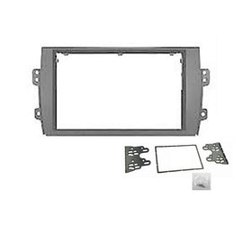 Double 2 DIN FASUZUKISX4200720147 Facia Kit Fascia Panel Plate Dash for Suzuki Sx4 2007-2014