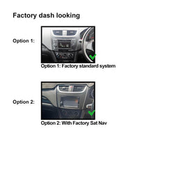 9 Inch Facia FASUZUKISWIFT201220179 Fascia Dash Plate Panel For Suzuki Swift 2012-2017