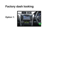 10 Inch Facia FATOYOTAAURION2012201410 Fascia Dash Plate Panel For Toyota Aurion 2012-2014