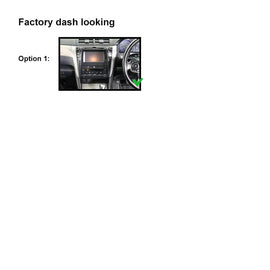 10 Inch Facia FATOYOTAAURION2015ON10 Fascia Dash Plate Panel For Toyota Aurion 2015+