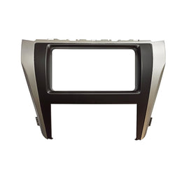 Double 2 DIN FATOYOTAAURION2015ON7 Facia Kit Panel Fascia Dash Plate For Toyota Aurion 2015+