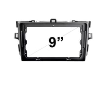 Load image into Gallery viewer, 9 Inch Facia FATOYOTACOROLLA20072011L9 Fascia Dash Plate Panel Compatible With Toyota Corolla 2007-2011 Large