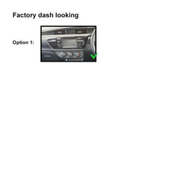 10 Inch Facia FATOYOTACOROLLASEDAN2013201610 Fascia Dash Plate Panel For Toyota Corolla Sedan 2013-2016