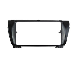 Double 2 DIN FATOYOTACOROLLASEDAN201320167 Facia Kit Panel Fascia Dash Plate For Toyota Corolla Sedan 2013-2016 Piano Black