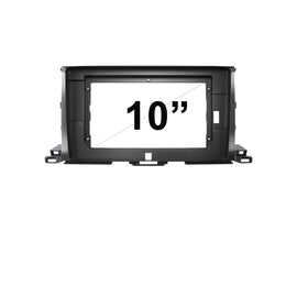 10 Inch Facia FATOYOTAKLUGER2014201910 Fascia Dash Plate Panel For Toyota Kluger 2014-2019