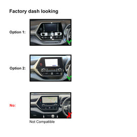 9 Inch Facia F9TY45 Fascia Dash Plate Panel For Toyota Kluger 2021+