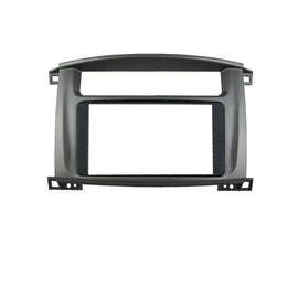 Double 2 DIN FATOYOTALANDCRUISER199920067 Facia Kit Panel Fascia Dash For Toyota Landcruiser 100 Series1999-2006