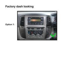 9 Inch Facia F9TY48 Fascia Dash Plate Panel For Toyota Landcruiser 2002-2006