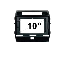 10 Inch Facia FATOYOTALANDCRUISER2007201510 Fascia Dash Plate Panel For Toyota Landcruiser 2007-2015