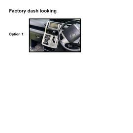 10 Inch Facia FATOYOTANOAH2008201310 Fascia Dash Plate Panel Compatible With Toyota Noah Voxy 2008-2013