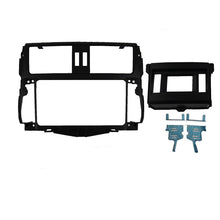 Load image into Gallery viewer, Double 2 DIN FATOYOTAPRADO200920137 Facia Kit Fascia Panel Plate Dash For Toyota Prado 150 Series 2009-2013