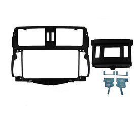 Double 2 DIN FATOYOTAPRADO200920137 Facia Kit Fascia Panel Plate Dash For Toyota Prado 150 Series 2009-2013