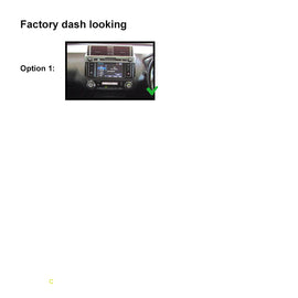 10 Inch Facia FATOYOTAPRADO2014201710 Fascia Dash Plate Panel Compatible With Toyota Prado 2014-2017