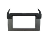 Double 2 DIN FATOYOTAPRADO2014ON7 Facia Kit Panel Fascia Dash Plate For Toyota Prado 150 Series 2014+