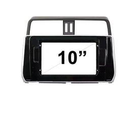 10 Inch Facia FATOYOTAPRADO2017ON10 Fascia Dash Plate Panel Compatible With Toyota Prado 2017+