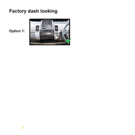9 Inch Facia F9TY59 Fascia Dash Plate Panel Compatible With Toyota Prius 2004-2008